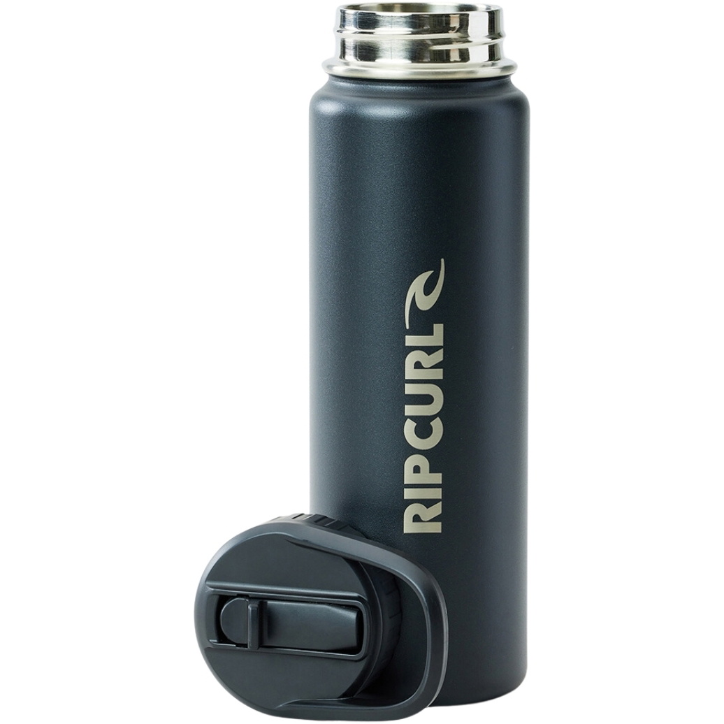 2026 Rip Curl Logo Drink Bottle 710ml / 24oz 14PMUT - Black